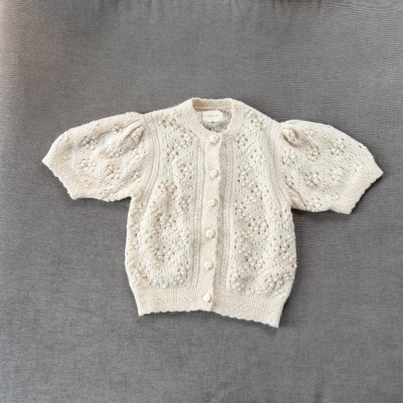 Doen Mirabelle Cardigan - Ivory - XS - EUC - Picture 2 of 5